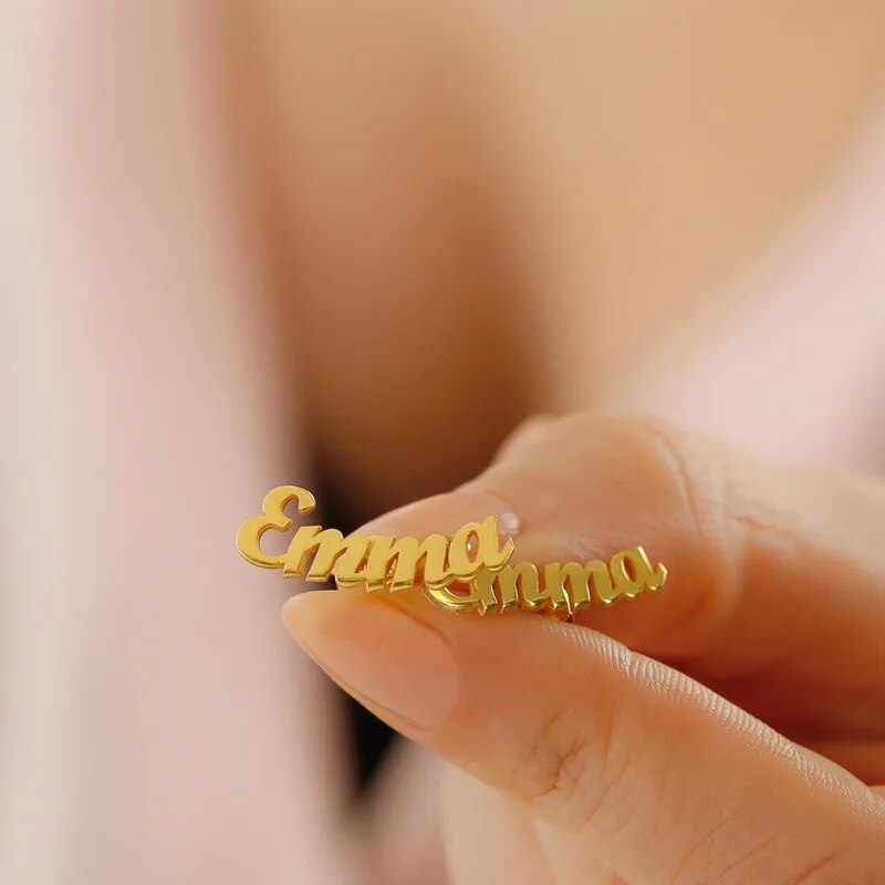 Cute Name Stud Earrings