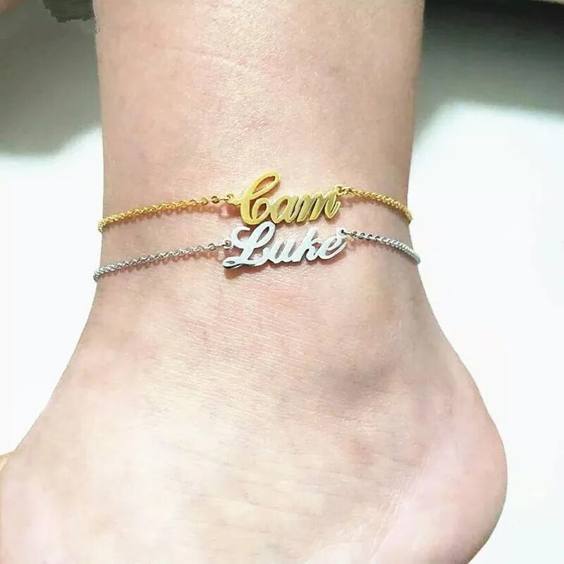 Personalized Custom Name Anklet